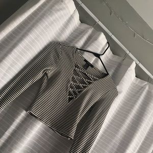 Log sleeve crop top!